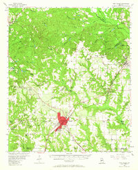 Fort Valley topographic map thumbnail