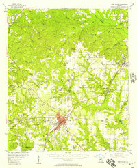 Fort Valley 1956 topographic map thumbnail