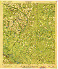 Glennville 1920 topographic map thumbnail