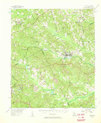 Gordon 1956 topographic map thumbnail