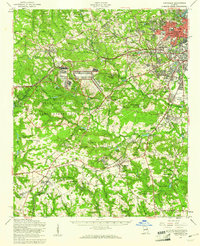 Hephzibah 1957 topographic map thumbnail