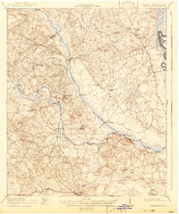 Hilltonia 1920 topographic map thumbnail