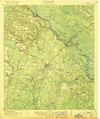Jesup 1918 topographic map thumbnail