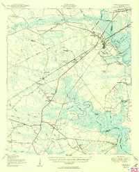 Limerick 1950 topographic map thumbnail