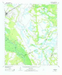 Ludowici 1943 topographic map thumbnail