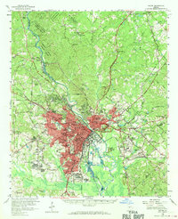 Macon 1956 topographic map thumbnail
