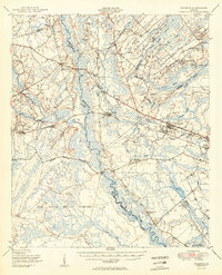Meldrim 1950 topographic map thumbnail