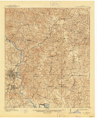 Milledgeville 1912 topographic map thumbnail