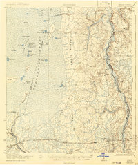 Moniac 1942 topographic map preview