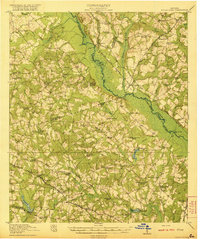 Rocky Ford 1921 topographic map thumbnail