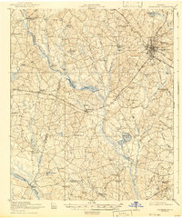Statesboro 1920 topographic map thumbnail
