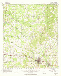 Sylvester 1956 topographic map thumbnail