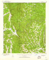 Talking Rock 1914 topographic map thumbnail