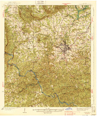Thomaston 1939 topographic map thumbnail