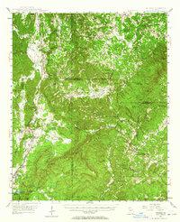 Waleska 1947 topographic map thumbnail
