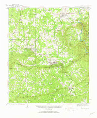 Warm Springs 1934 topographic map thumbnail