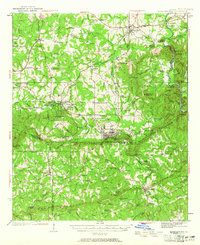 Warm Springs 1934 topographic map thumbnail