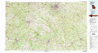 Athens 1980 topographic map thumbnail