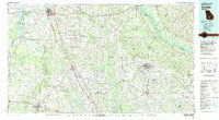 Cordele 1981 topographic map thumbnail
