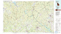 Toccoa 1981 topographic map thumbnail