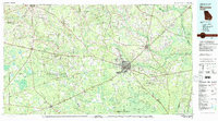 Waycross 1978 topographic map thumbnail