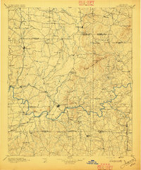 Cartersville 1896 topographic map thumbnail