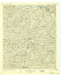 Crawfordville 1906 topographic map thumbnail