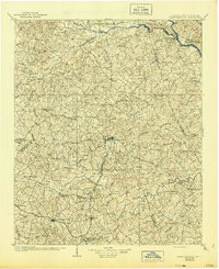 Crawfordville 1906 topographic map thumbnail