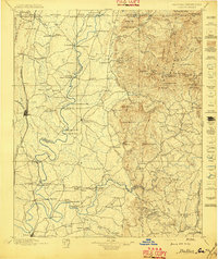 Dalton 1897 topographic map thumbnail