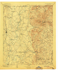 Dalton 1897 topographic map thumbnail