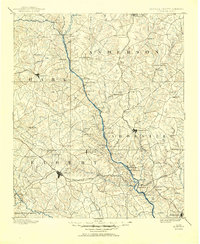 Elberton 1893 topographic map thumbnail