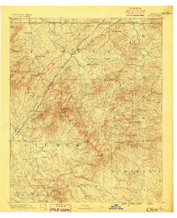 Ellijay 1888 topographic map thumbnail