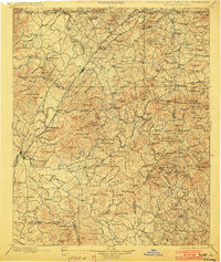 Ellijay 1898 topographic map thumbnail