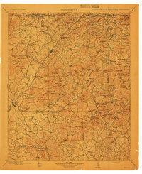 Ellijay 1911 topographic map thumbnail
