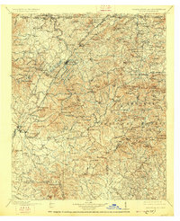 Ellijay 1911 topographic map thumbnail