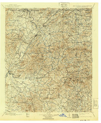 Ellijay 1911 topographic map thumbnail
