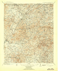 Ellijay 1911 topographic map thumbnail