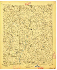 Monroe 1896 topographic map preview