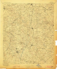 Monroe 1896 topographic map preview