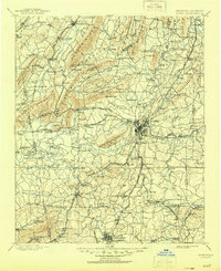 Rome 1904 topographic map preview