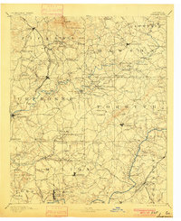 Suwanee 1894 topographic map thumbnail