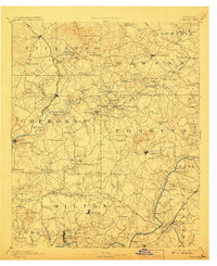 Suwanee 1894 topographic map thumbnail