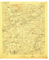Suwanee 1894 topographic map thumbnail