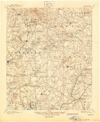 Suwanee 1894 topographic map thumbnail