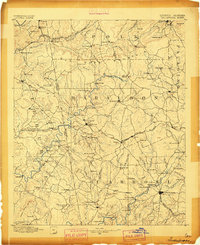 Tallapoosa 1889 topographic map thumbnail