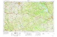 Athens 1953 topographic map thumbnail