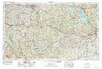 Athens 1953 topographic map thumbnail
