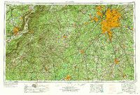 Atlanta 1953 topographic map thumbnail