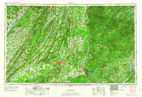 Rome 1963 topographic map thumbnail