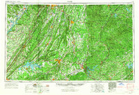 Rome 1958 topographic map thumbnail